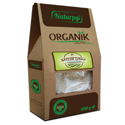 Naturpy Organik Mısır Unu (500gr) görseli.