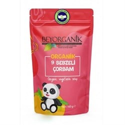 Organik 9 Sebzeli Çorbam (160 gr) Beyorganik(Pestisit ve Aflatoksin Analizli)