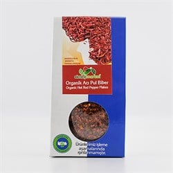 Organik Acı Pul Biber (50 gr) Ekoloji Market görseli.