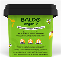 Organik Antep Fıstıklı Dondurma (400 gr) Baldo