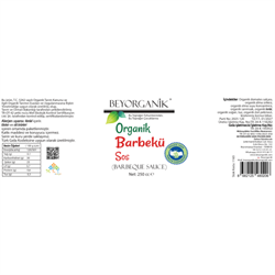 Organik Barbekü Sos (300 gr) Beyorganik