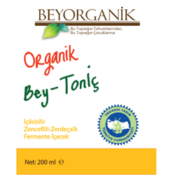 Organik Bey-Tonik Zencefil-Zerdeçallı (185 gr) Beyorganik