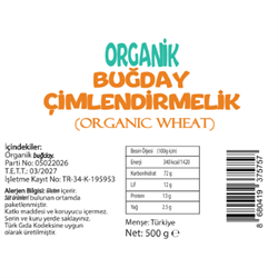Organik Buğday Çimlendirmelik (500 gr) Beyorganik