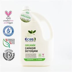 Organik Çamaşır Deterjanı (2500 ml) Ecos3 görseli.