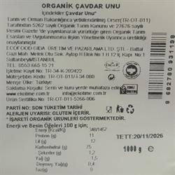 Organik Çavdar Unu (1 kg) Ekotime