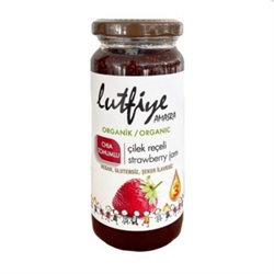Organik Chia Tohumlu Çilek Reçeli (280 gr) Lutfiye görseli.