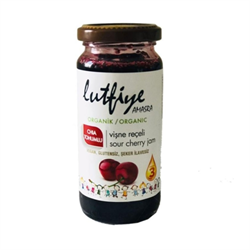 Organik Chia Tohumlu Vişne Reçeli (280 gr) Lutfiye görseli.