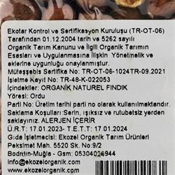 Organik Çiğ Fındık (250 gr), Ekozel