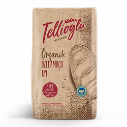 Organik Çok Amaçlı Buğday Unu (1 kg) Tellioğlu görseli.