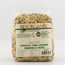 Organik Çorbalık Tahıl Karışımı-Anadolu-Vega (500 gr) Beyorganik(Pestisit ve Aflatoksin Analizli)