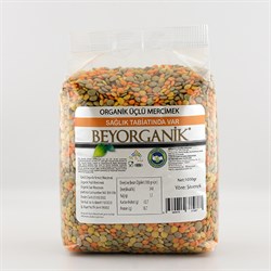 Organik Çorbalık Tahıl Karışımı, Anadolu-Üçlü (1000 gr) Beyorganik(Pestisit ve Aflatoksin Analizli)