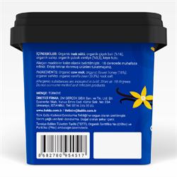 Organik Çubuk Vanilyalı Dondurma (400 gr) Baldo