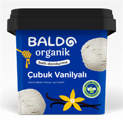 Organik Çubuk Vanilyalı Dondurma (400 gr) Baldo