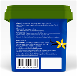 Organik Çubuk Vanilyalı Vegan Dondurma (400 gr) Baldo