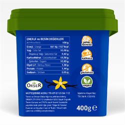 Organik Çubuk Vanilyalı Vegan Dondurma (400 gr) Baldo