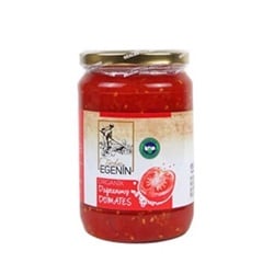 Organik Doğranmış Domates (345 gr) Egenin