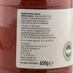Organik Domates Salçası (650 gr) Essen