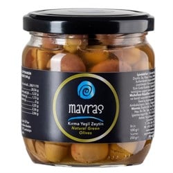 Edremit Tipi Kırma Yeşil Zeytin (250 gr) Mavras görseli.