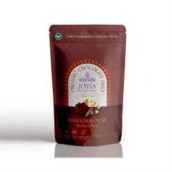 Organik Fındık ve Portakal Dolgulu Bitter Çikolata (85 gr) Jovia görseli.