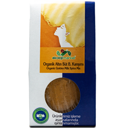 Organik Glutensiz Altın süt tozu (35 gr) Ekoloji Market görseli.