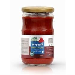 Organik Glutensiz Biber Salçası Tuzsuz (610 gr) Ekoloji Market