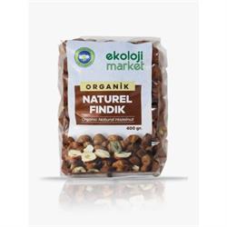 Organik Glutensiz Fındık Naturel (400 gr) Ekoloji Market görseli.