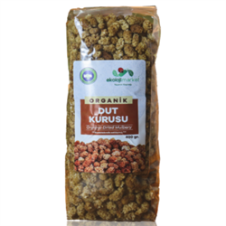 Organik Glutensiz Kuru Dut (400 gr) Ekoloji Market görseli.
