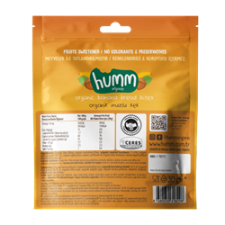 Organik Glutensiz Vegan Muzlu Kek (30 gr) Humm