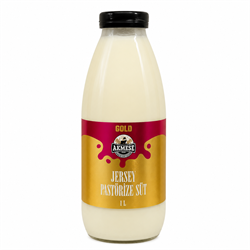 Organik Gold Jersey Günlük Pastörize Süt (1 lt pet şişe) Akmeşe