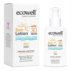 Organik Güneş Losyonu (150 ml) Ecowell görseli.