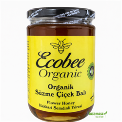Organik Hakkari Yöresi Süzme Çiçek Balı ( 850 gr) Eco Bee