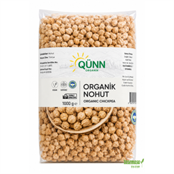 Organik Haşlanmış Nohut Qünn
