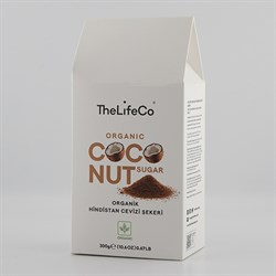 Organik Hindistan Cevizi Şekeri, 300 gr (TheLifeCo) görseli.