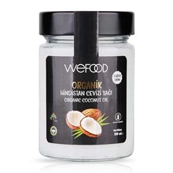 Organik Hindistan Cevizi Yağı Soğuk Sıkım, weFOOD (300 ml) görseli.