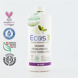 Organik Hipoalerjenik Yüzey Temizleyici (1000 ml) Ecos3 görseli.