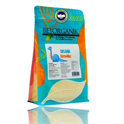 Organik İrmik (200 gr) Beyorganik (Pestisit ve Aflatoksin Analizli)
