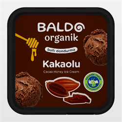 Organik Kakaolu Dondurma (400 gr) Baldo