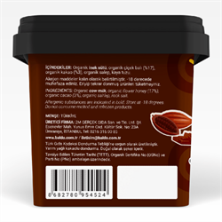 Organik Kakaolu Dondurma (400 gr) Baldo