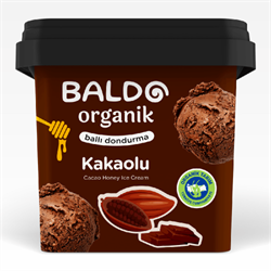Organik Kakaolu Dondurma (400 gr) Baldo