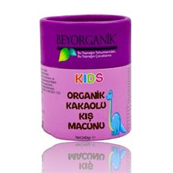 Organik Kakaolu Kış Macunu Kids (240 gr) Beyorganik görseli.