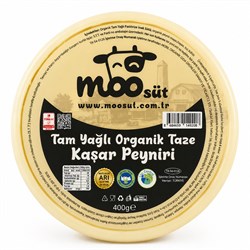 Organik Kaşar Peyniri (400gr) MOO