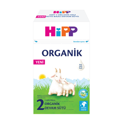 Organik Keçi Sütü Bazlı Bebek Sütü 2 (400 gr) Hipp görseli.
