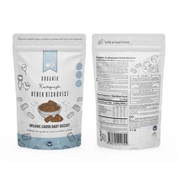 Organik Keçiboynuzlu Bebek Bisküvisi +6 Ay (150 gr) OG