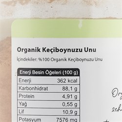 Organik Keçiboynuzu Unu (250 gr) OG