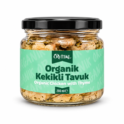 Organik Kekikli Tavuk Suyu (160 ml) Orvital
