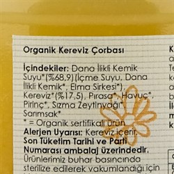 Organik Kemik Suyuna Kereviz Çorbası (160 ml) Magida