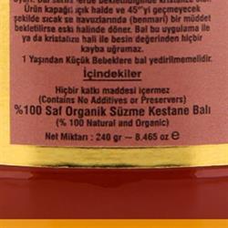 Organik Kestane Balı (240 gr), Saff1011