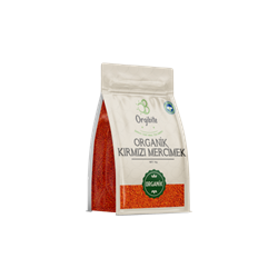 Organik Kırmızı Mercimek (1 kg) Orgibite
