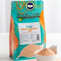 Organik Kırmızı Mercimek Unu (350 gr) Beyorganik