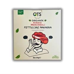 Organik Kırmızı Mercimekli Fettucine Makarna (350 gr) OTS görseli.